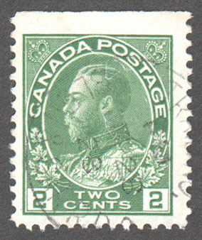 Canada Scott 107bs Used VF - Click Image to Close